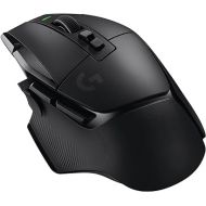 Logitech G502 X Lightspeed Wireless Gaming Mouse - LIGHTFORCE hybrid optical-mechanical switches, HERO 25K gaming sensor, compatible with PC - macOS/Windows - Black