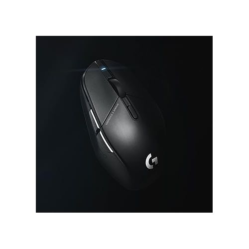  Logitech G303 Shroud Edition Wireless Gaming Mouse - LIGHTSPEED- HERO 25K - 25,600 DPI - 75 grams - 5-buttons - PC - Black