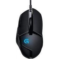 Logitech G402 Hyperion Fury Wired Gaming Mouse, 4,000 DPI, Lightweight, 8 Programmable Buttons, DPI Switch Button, Compatible with PC/Mac - Black