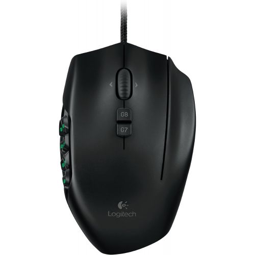  Logitech G600 MMO Gaming Mouse, RGB Backlit, 20 Programmable Buttons