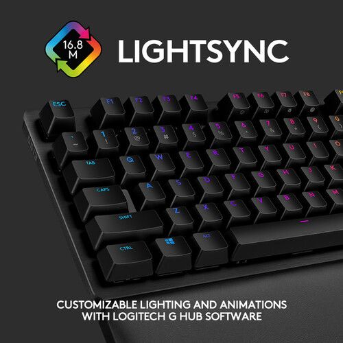  Logitech G G513 Backlit Mechanical Gaming Keyboard (GX Brown Tactile)