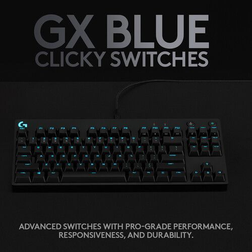  Logitech G Pro Mechanical Keyboard (GX Blues)