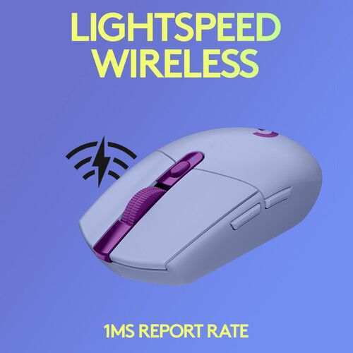  Logitech G G305 LIGHTSPEED Wireless Mouse (Lilac)