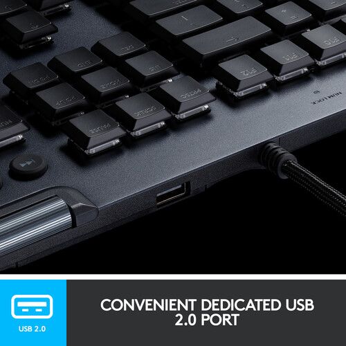  Logitech G G815 LIGHTSYNC RGB Mechanical Gaming Keyboard (GL Tactile)