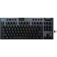Logitech G G915?TKL LIGHTSPEED Wireless RGB Mechanical Gaming Keyboard (Carbon, GL Linear)
