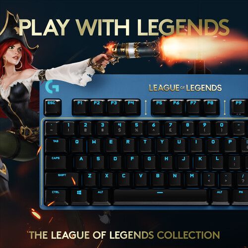  Logitech G PRO Mechanical Keyboard League of Legends Edition