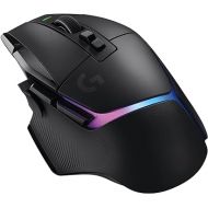 Logitech G502 X Plus Lightspeed Wireless Optical Mouse - LIGHTFORCE hybrid switches, LIGHTSYNC RGB, HERO 25K gaming sensor, compatible with PC - macOS/Windows - Black