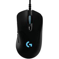 [아마존핫딜][아마존 핫딜] Logitech G403 Hero 16K Gaming Mouse, Lightsync RGB, Lightweight 87G+10G Optional, Braided Cable, 16, 000 DPI, Rubber Side Grips