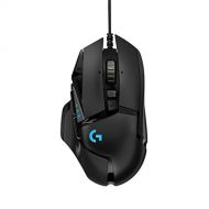 [아마존핫딜]Logitech G502 HERO Gaming-Maus (mit HERO Sensor, RGB, 16.000 DPI, 11 programmierbare Tasten, Laptop- und PC-Computermaus, 5 anpassbare Gewichte, Balance-Tuning, Deutsche-Verpackung