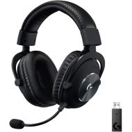 Logitech G PRO X Wireless Lightspeed Gaming Headset with Blue VO!CE Mic Filter Tech, 50 mm PRO-G Drivers, and DTS Headphone:X 2.0 Surround Sound