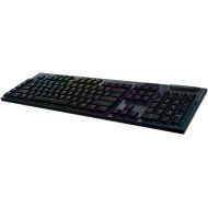 Logitech G915 Wireless Mechanical Gaming Keyboard (Clicky), Black