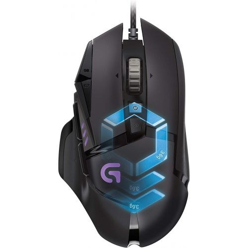  Logitech G502 Proteus Core Tunable Gaming Mouse with Fully Customizable Surface, Weight and Balance Tuning