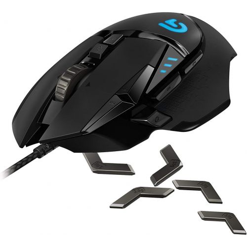  Logitech G502 Proteus Core Tunable Gaming Mouse with Fully Customizable Surface, Weight and Balance Tuning