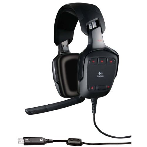  Logitech G35 7.1-Channel Surround Sound Gaming Headset