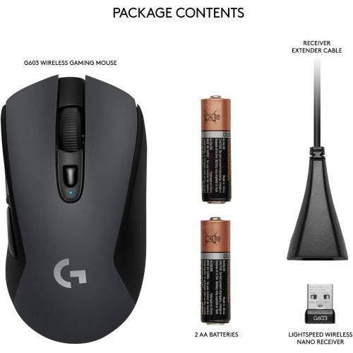  Logitech G603 LIGHTSPEED Wireless Gaming Mouse