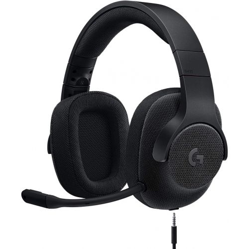  Logitech G433 7.1 Wired Gaming Headset with DTS Headphone: X 7.1 Surround for PC, PS4, PS4 PRO, Xbox One, Xbox One S, Nintendo Switch  Triple Black