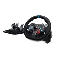 Logitech G Logitech Dual-Motor Feedback Driving Force G29 Gaming Racing Wheel with Responsive Pedals for PlayStation 4 and PlayStation 3