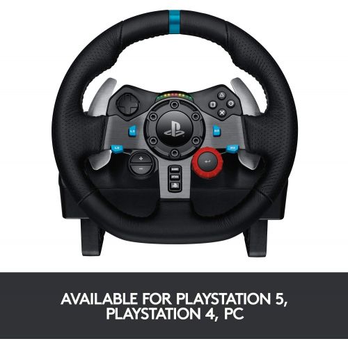  Logitech G Logitech Dual-Motor Feedback Driving Force G29 Gaming Racing Wheel with Responsive Pedals for PlayStation 4 and PlayStation 3