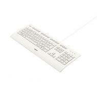 Logitech G Logitech K280e Pro Wired Business Keyboard, QWERTZ German Layout - White