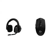 Logitech G533 Wireless Gaming Headset ? DTS 7.1 Surround Sound ? Pro-G Audio Drivers Bundle with Logitech G305 Lightspeed Wireless Gaming Mouse, Black