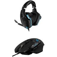 Logitech G635 DTS, X 7.1 Surround Sound LIGHTSYNC RGB PC Gaming Headset & G502 Hero High Performance Gaming Mouse