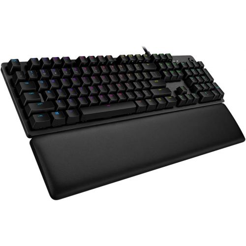  Logitech G513 Carbon LIGHTSYNC RGB Mechanical Gaming Keyboard with GX Red Switches - Linear