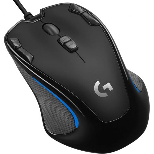  Logitech G300s Optical Ambidextrous Gaming Mouse ? 9 Programmable Buttons, Onboard Memory