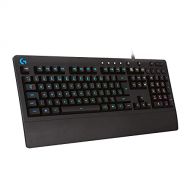 Logitech G213 Prodigy Gaming Keyboard, LIGHTSYNC RGB Backlit Keys, Spill-Resistant, Customizable Keys, Dedicated Multi-Media Keys ? Black