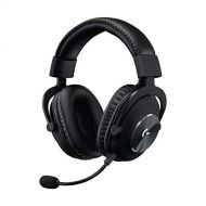 Logitech G PRO Gaming Headset 2nd Generation Comfortable and Durable with PRO-G 50 mm Audio Drivers, Aluminum, Steel and Memory Foam, for PC,PS5,PS4 - Black