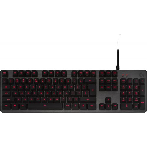  [아마존베스트]Logitech G413 Backlit Mechanical Gaming Keyboard with USB Passthrough  Carbon