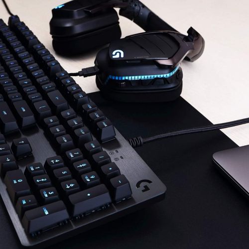  [아마존베스트]Logitech G513 Carbon LIGHTSYNC RGB Mechanical Gaming Keyboard with GX Brown Switches - Tactile