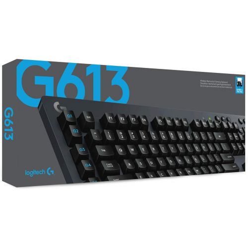  [아마존베스트]Logitech G613 LIGHTSPEED Wireless Mechanical Gaming Keyboard, Multihost 2.4 GHz + Blutooth Connectivity - Black