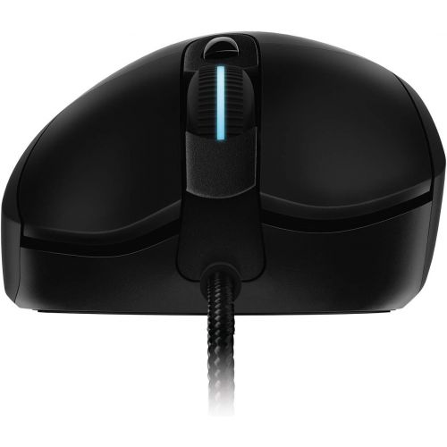  [아마존베스트]Logitech G 403 HERO Gaming Mouse with HERO 25K DPI Sensor, LIGHTSYNC RGB, Light Weight 87g and Optional 10g Weight, Braided Cable, PC/Mac, Black