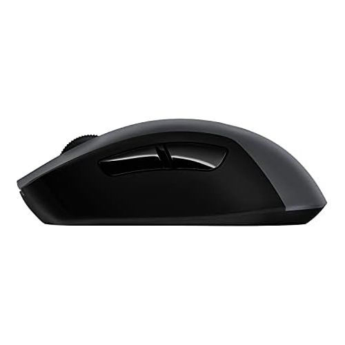  [아마존베스트]Logitech G 603 LIGHTSPEED Wireless Gaming Mouse, Wireless Bluetooth and 2.4 GHz Connection with Unifying USB Receiver, Hero 12000 DPI Sensor, 6 Programmable Buttons, PC/Mac, German