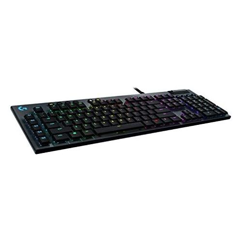  [아마존베스트]Logitech G815 LIGHTSYNC RGB mechanical gaming keyboard (with flat tactile GL key switch, 5 programmable G keys, USB loop-through, special multimedia controls)