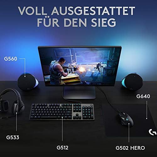  [아마존베스트]Logitech G513 Mechanical Gaming Keyboard, GX-Brown Tactile Switches