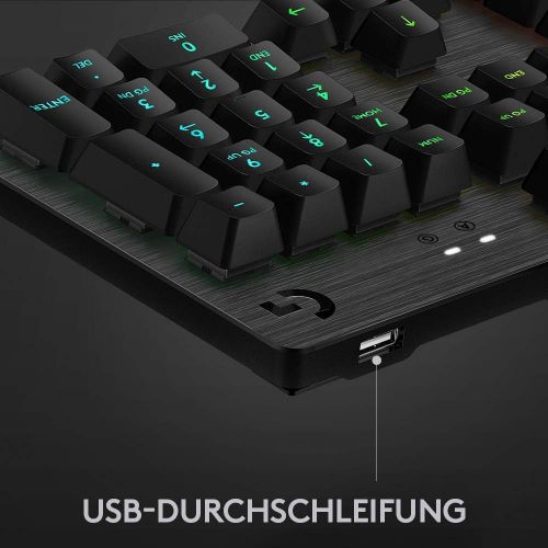  [아마존베스트]Logitech G513 Mechanical Gaming Keyboard, GX-Brown Tactile Switches