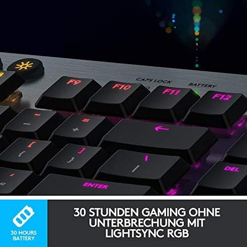  [아마존베스트]Logitech G Logitech Lightsync RGB Mechanical Gaming Keyboard