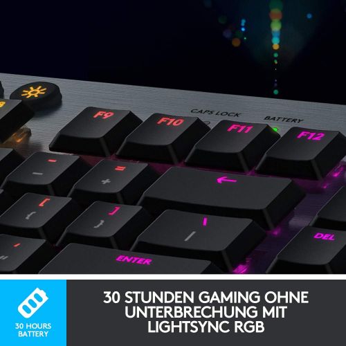  [아마존베스트]Logitech G Logitech Lightsync RGB Mechanical Gaming Keyboard