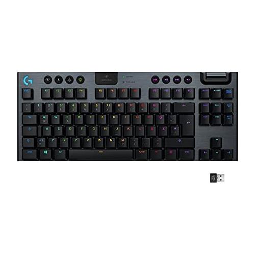  [아마존베스트]Logitech G Logitech Lightsync RGB Mechanical Gaming Keyboard, Black