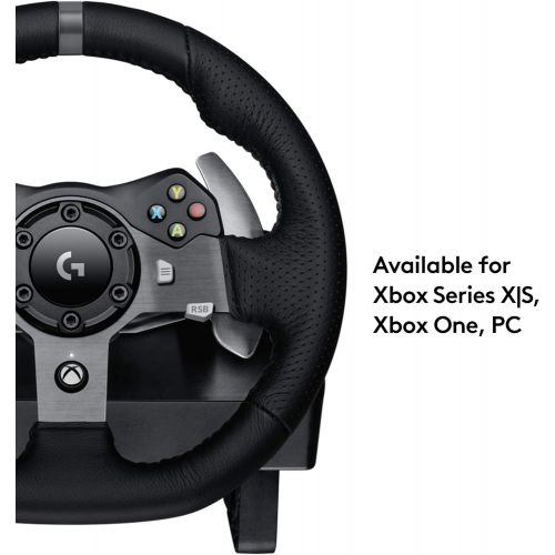  [아마존베스트]Logitech G920 UK Plug Driving Force Racing Wheel for Xbox One and PC