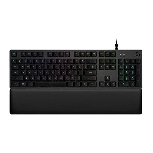  [아마존베스트]Logitech G Logitech Carbon LightSync Mechanical RGB Gaming Keyboard, carbon