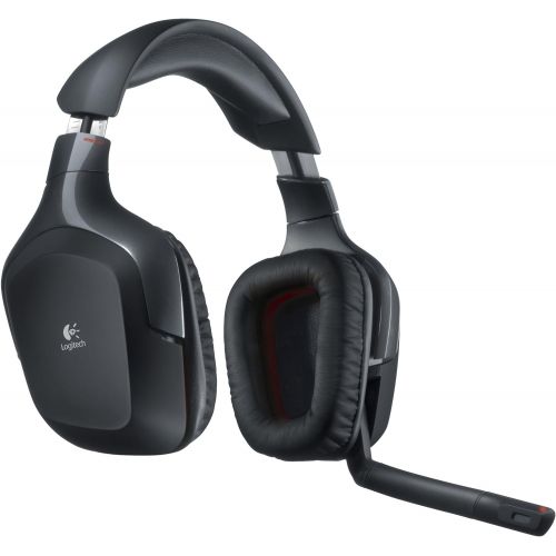 로지텍 Logitech Wireless Gaming Headset G930 with 7.1 Surround Sound, Wireless Headphones with Microphone