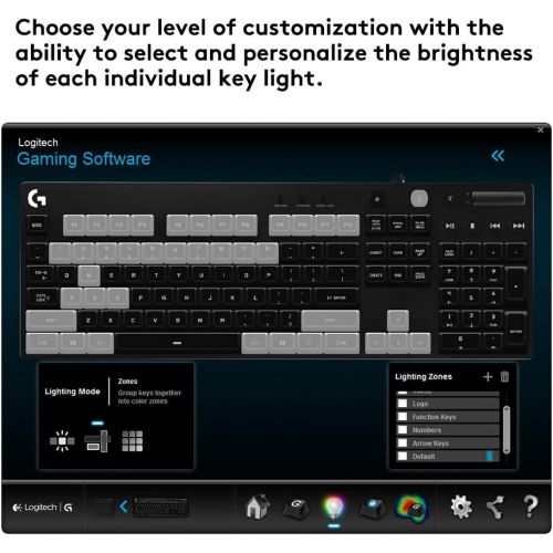 로지텍 Logitech G610 Orion Red Backlit Mechanical Gaming Keyboard