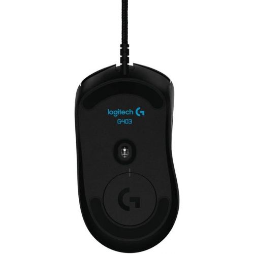 로지텍 Logitech G403 Prodigy RGB Gaming Mouse  16.8 Million Color Backlighting, 6 Programmable Buttons, Onboard Memory, Up to 12,000 DPI
