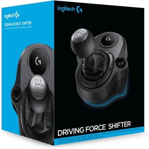 로지텍 Logitech G Driving Force Shifter  Compatible with G29 and G920 Driving Force Racing Wheels for Playstation 4, Xbox One, and PC