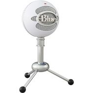 Logitech for Creators Blue Snowball iCE USB Microphone for Gaming, Streaming, Podcasting, Twitch, YouTube, Discord, Recording for PC and Mac, Plug & Play-Black