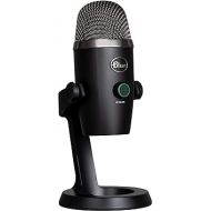 Logitech for Creators Blue Yeti Nano USB Microphone for Gaming, Streaming, Podcasting, Twitch, YouTube, Discord, Recording for PC and Mac, Plug & Play -Blackout