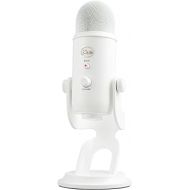 Logitech for Creators Blue Yeti USB Microphone for Gaming, Streaming, Podcasting, Twitch, YouTube, Discord, Recording for PC and Mac, 4 Polar Patterns, Studio Quality Sound, Plug & Play-Whiteout