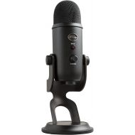 [아마존베스트]Blue Yeti USB Mic for Recording & Streaming on PC and Mac, 3 Condenser Capsules, 4 Pickup Patterns, Headphone Output and Volume Control, Mic Gain Control, Adjustable Stand, Plug &